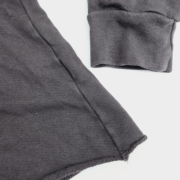 Mate The Label Far Out Donny Pullover Sweatshirt in Gray Size Large - Picture 7 of 11